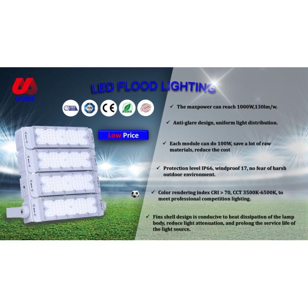 Outdoor Soccer Stadium Sports Field Project Aluminum LED Flood Reflector Light