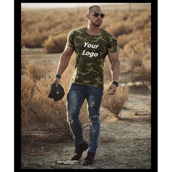 Men Tshirt Custom Printing Sublimation Gym Sport Oversized Tee Blank T Shirt
