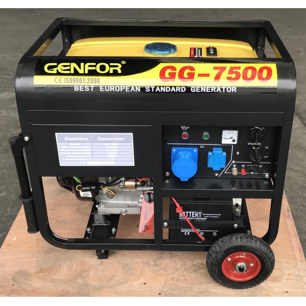 EPA CE Certificate Portable Gasoline Generator Electric Start High Power