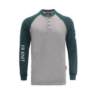 Quality 5xl En11611 Fire Retardant Welding Shirts 100% Cotton Two Tone for sale