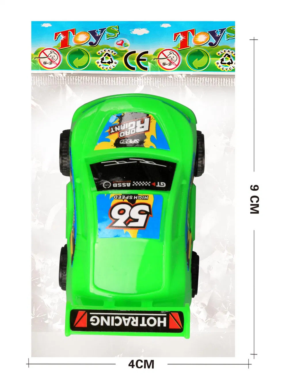 Best-Selling Four-Wheel off-Road Vehicle Children&prime;s Simulation Model Car Anti-Falling Toy Friction Car Inertia Car Toy Red, Blue