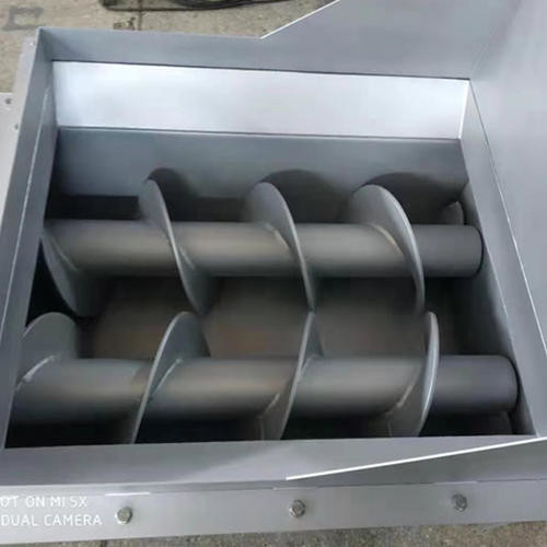 Zinc Plated Screw Belt Conveyor Waster Water Treatment