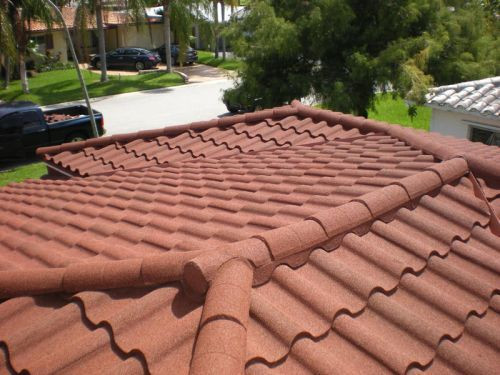 Groove /Golan Tile Frosts Green Color Stone Coated Tile 0.45 AZ70 Stone Coated Metal Tile 50 years Warranty Wave Tiles