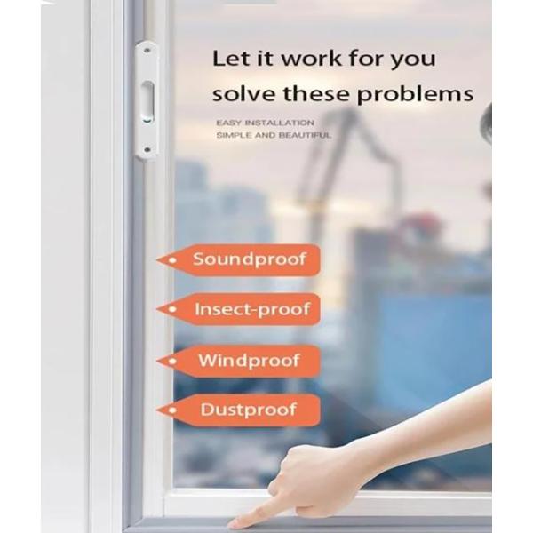 Modern Styled Extruded Silicone Profile Seal Strip Oven Door Heat Resistant Gasket for Bathroom Door Window Accessories Sealing