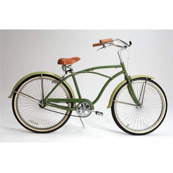 Hot sale OEM steel frame 26" 2.125 old style beach cruiser bike with single speed