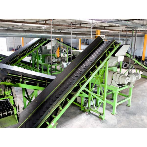 Whole Tire Crusher Recycling Plant Rubber Powder Production Machine
