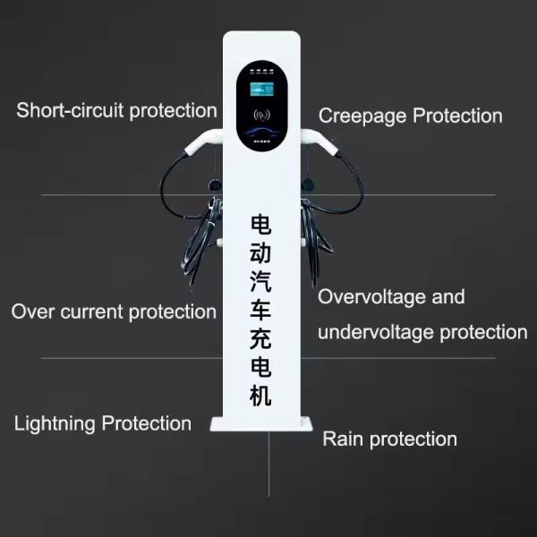 IP67 7kw AC EV Charging Stations Floor Mounted 60KW 120KW 240KW