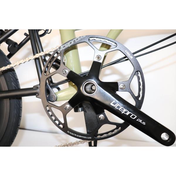 16 inch Crius folding bike 349 V brake 8 speeds 9 speeds Chrome-molybdenum Steel frame