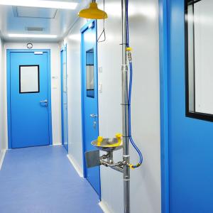 GMP Air Purification Modular Cleanroom Stainless Steel Prefab Clean Rooms