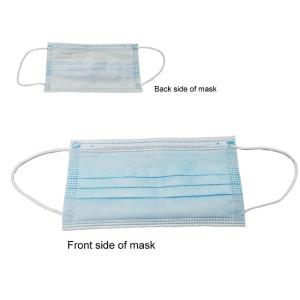 Disposable Dust Particle Mask Earloop With Meltblown Layer Eco Friendly