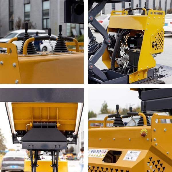 500kg Mini Crawler Dumper HT500Y-5 For Agricultural