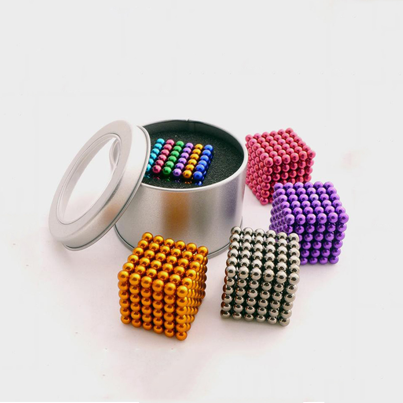 N35 NdFeB Sphere Magnet 216pcs Ball And Sticks 5mm For Toys
