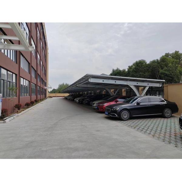 Steel Structure Solar Power Panel Car Photovoltaic Shed Green Engergy Flexible