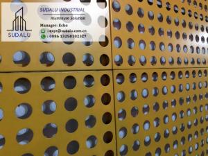 China SUDALU Aluminum Facade Cladding Panel for Building Exterior Decoration Panel from Foshan Aluminum Panel Manufacturer on sale