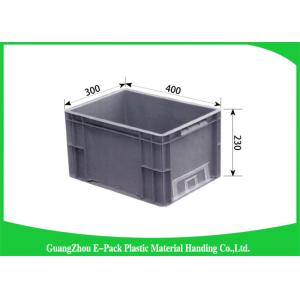 Quality 20L Stackable Plastic Storage Containers , Large Plastic Storage Boxes Load Capacity 20kg for sale