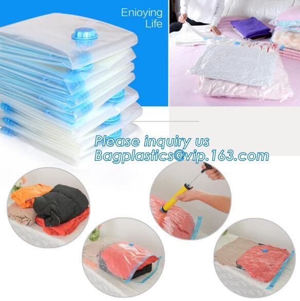 vacuum storage bag set, plastic nylon pe vac bag for travel, K clothes storage bags vacuum, bagplastics, bagease