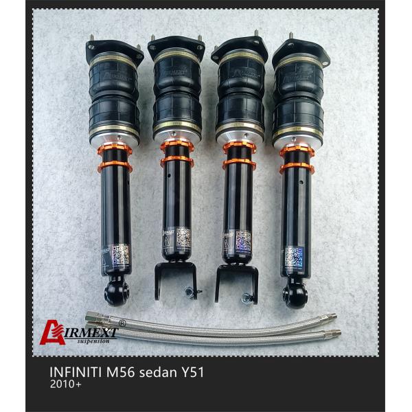 Standard Air Suspension Strut Shock Absorber For Infiniti M56 Sedan Y51 2010+