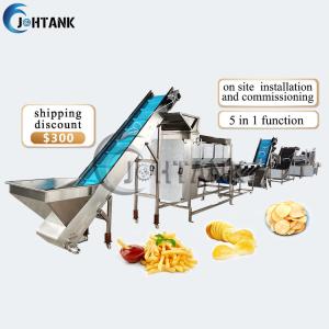 Quality 380V 50HZ Potato Chips Production Line SUS304 for sale