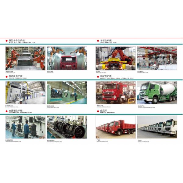 HF9 Drum 300L Howo 6x4 Dump Truck With Military Bumper