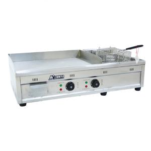 Quality 2500W Electric Deep Fryers 5L Deep Fat Fryer With Griddle for sale