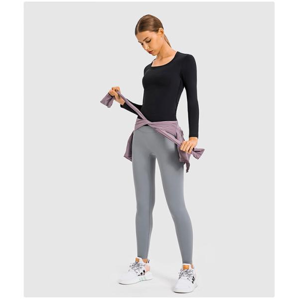 Moisture Wicking Horse Riding Tops Equestrian Base Layer Womens Anti Pilling