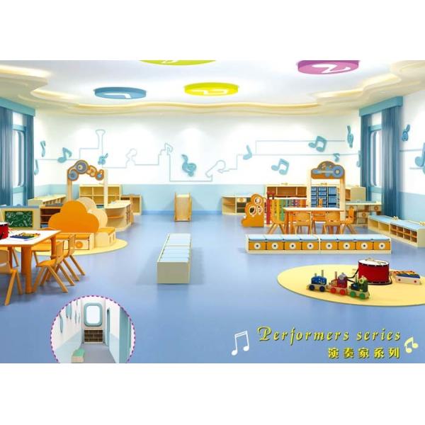 Classroom Kindergarten School Furniture Fine Workmanship Imported PP Plastic