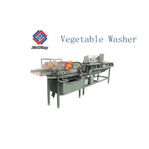 China Industrial 380v 3p 1500kg/H Vegetable Fruit Washing Machine on sale