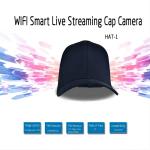 Live Streaming WiFi Camera Hat 2K Action Camera Connect With Hotspot/ Wireless