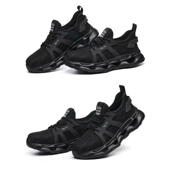 Plastic Toe Anti-Smashing Men's Electrical Safety Shoes With EVA Sole And Kevlar Anti-Stab 6kv Insulated