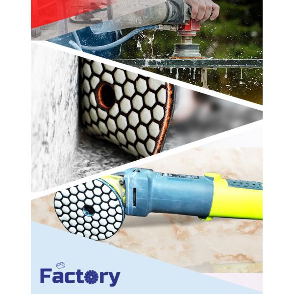 Different Grit 125cm Diamond Polishing Pad For Dry 50/100/200/400/500/800/1500/3000/buff