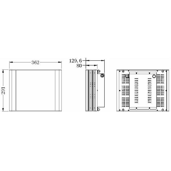 Industrial 150Watts LED HighBay Light / efficient Warehouse Lighting