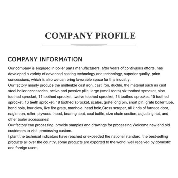 Industrial Biomass Boiler Grate Bar 4 Claw Cast Iron Cast Steel