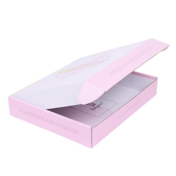 Matt Lamination Aircraft Drawer Paper Box White Card Color Boutique Gift Box