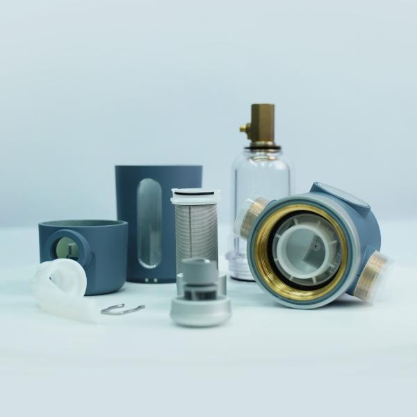 Spin Down 1in FNPT Water Pre Filter Self Flushing Sediment Filter With Screen