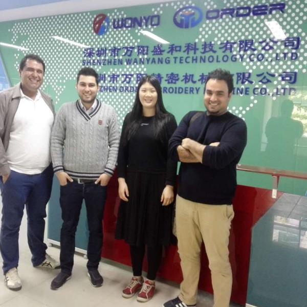 Wonyo Industrial 2 Head Embroidery Machine