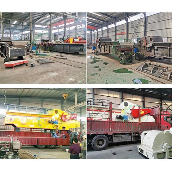 Comprehensive Wood Crusher 18-20T/H Capacity Industrial Wood Crusher Shredder