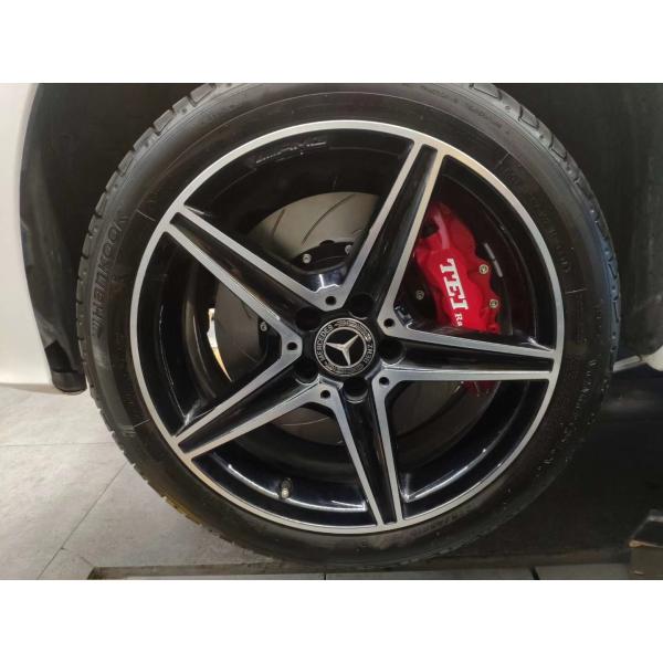 Aluminum Alloy Mercedes Benz Big Brake Kit Abrasion Resistant With 2 Calipers