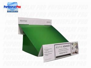 China Slant Shelf Cardboard Counter Displays Lightweight For Revitive Medical Device on sale