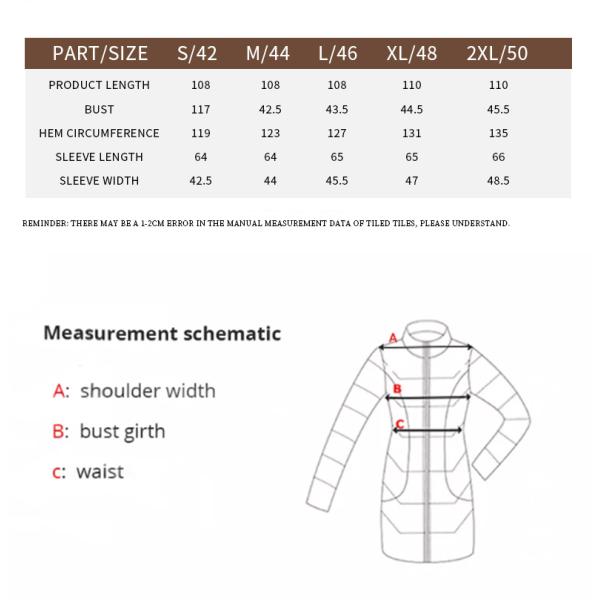 FODARLLOY New Collection Cotton-padded jacket women's mid-length winter clothing 2022
