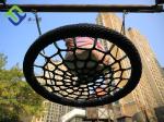 Hanging Netted Seat Playground Net Swing 100cm 120cm Children Adventure Park