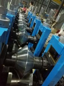 Quality Hydraulic Cutting Roll Forming Equipment , Purlin Steel Roll Forming Machine for sale