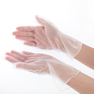 Quality PVC Transparent Disposable Protective Gloves Powder Free Vinyl for sale