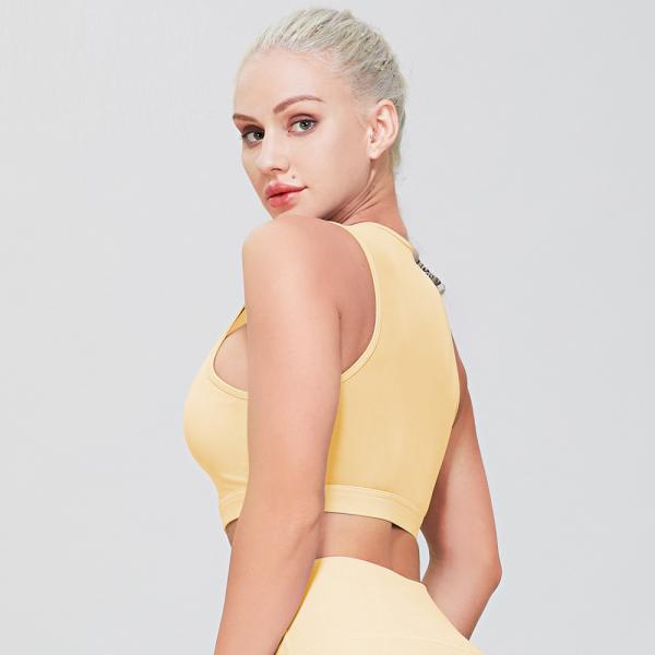 Women Fitness Yoga Set High Waisted With Mesh Deisgn Gyms Pant 2