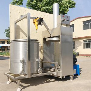industrial big scale fruits juice making machine with hydraulic pressure