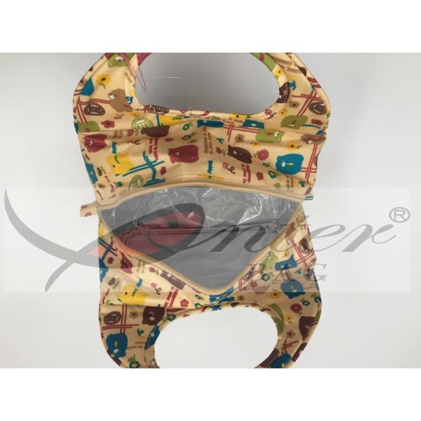 Multi Colors Teenager Small Picnic Cooler , Personalized Neoprene Lunch Tote