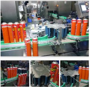 China Industrial Spray Bottle Sticker Labeling Machine For  Car Beauty Industries on sale