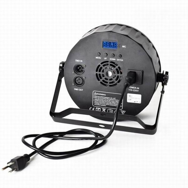 List Par Dmx512 Led COB Flat Par Light for Disco Ballroom KTV Bar Party Wedding