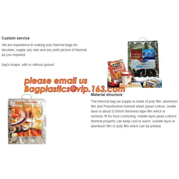 Foldable Lunch Insulated Cooler Bag Heated Food Delivery Bag Thermal Pizza Delivery Cooler Bag