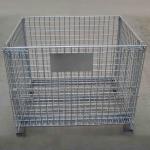 Large Capacity Industrial Warehouse Wire Container Custom Folding Wire Mesh