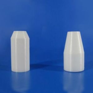 Quality Customized Zirconia Ceramic Tubes Yttria Stabilized Cone High Hardness for sale